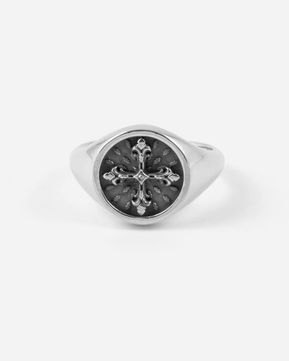 Nove25 Anello Chevalier Croce Greca