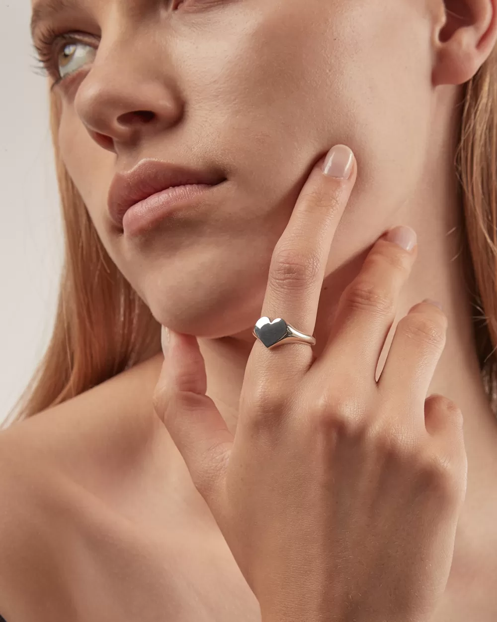 Nove25 Anello Chevalier Cuore In Argento