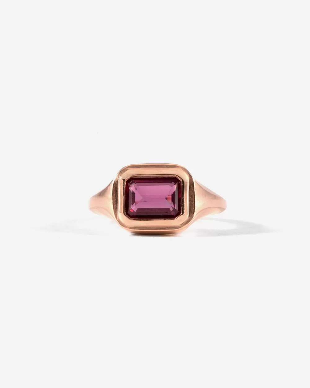 Nove25 Anello Chevalier Pink Punch Placcato Oro Rosa