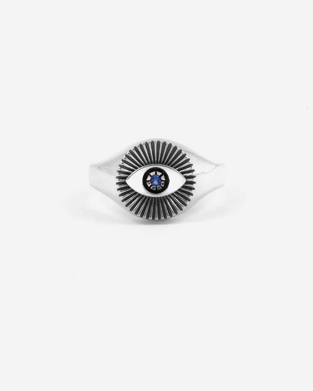 Nove25 Anello Chevalier Terzo Occhio In Argento Con Brillante