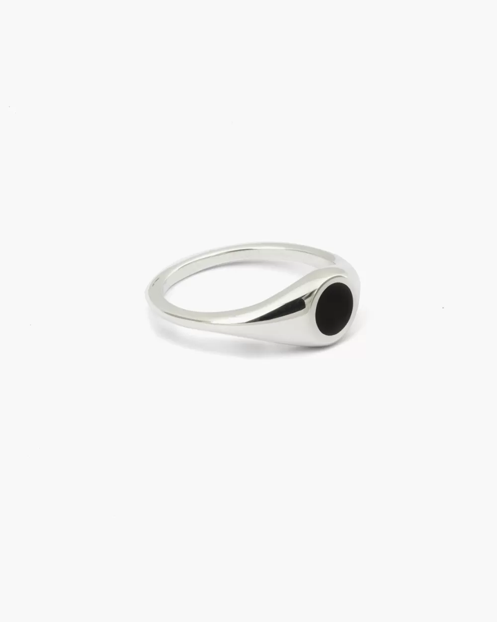 Nove25 Anello Chevalier Tondo Da Mignolo Smaltato