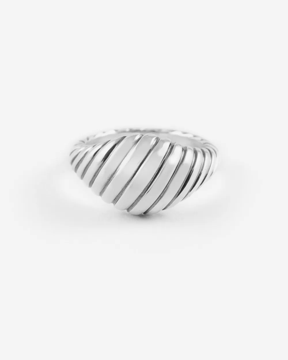 Nove25 Anello Chevalier Wire In Argento