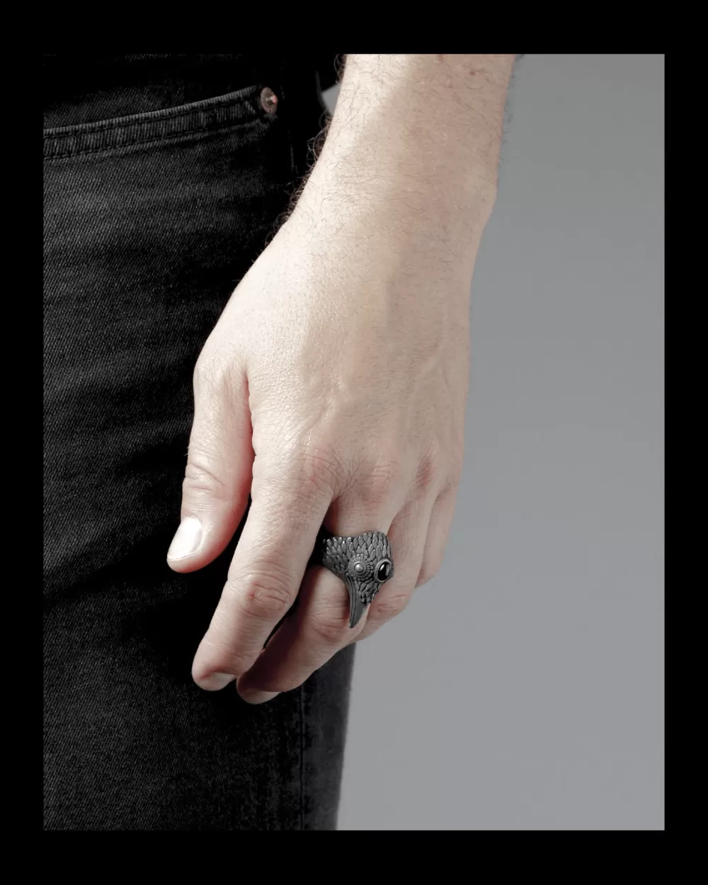 Nove25 Anello Corvo Ophis