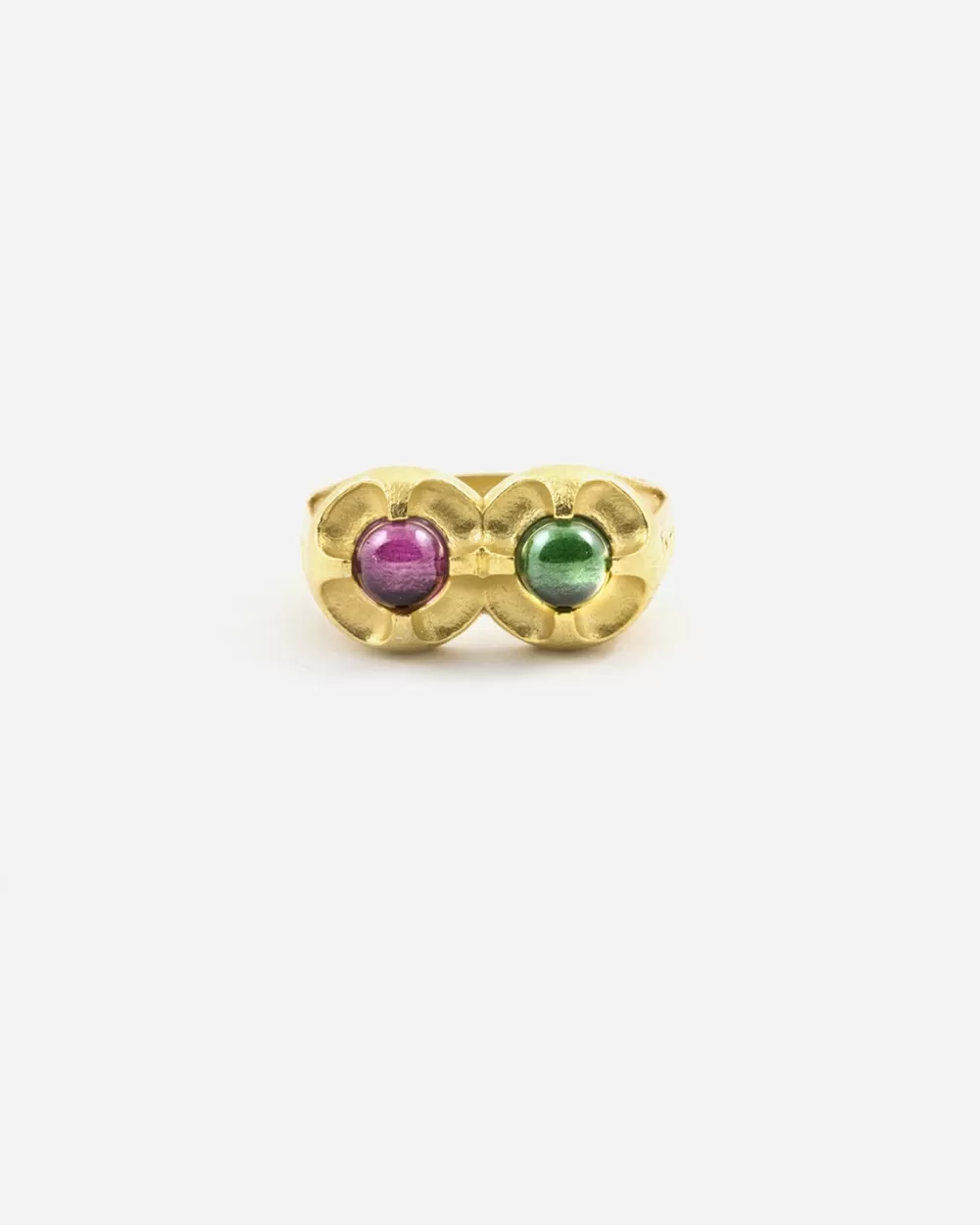 Nove25 Anello Dieu Et Le Roi Placcato Oro