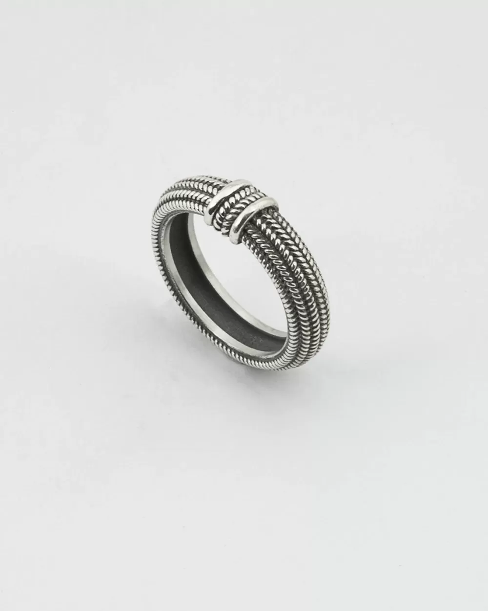Nove25 Anello Fede Magna Grecia In Argento