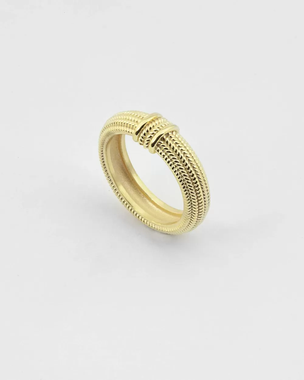 Nove25 Anello Fede Magna Grecia Placcato Oro