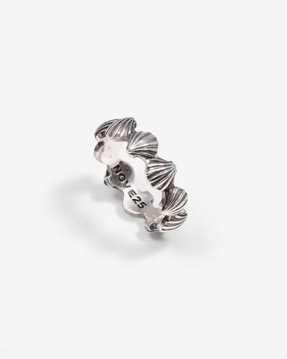 Nove25 Anello Fede Venus Con Conchiglie In Argento