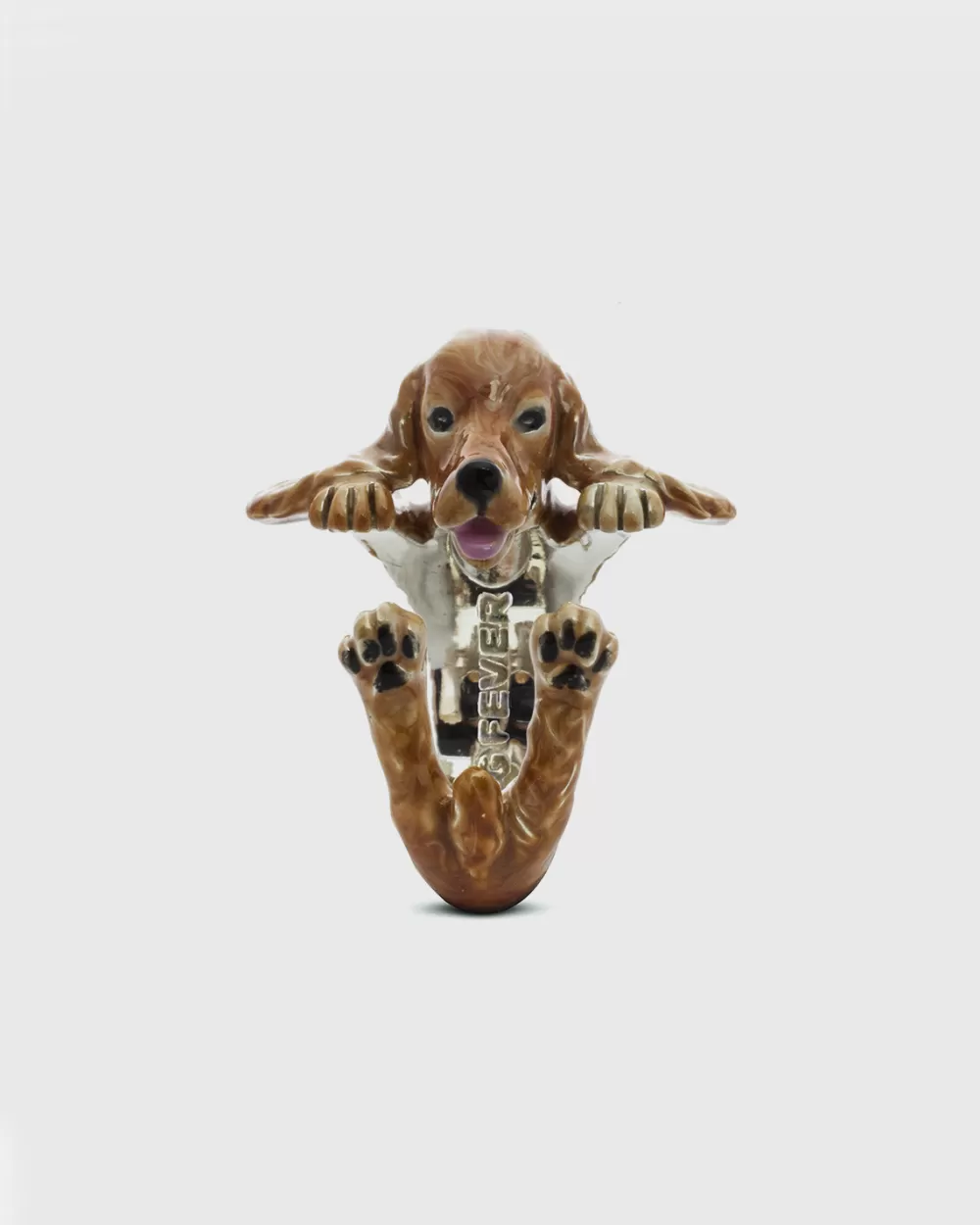 Nove25 Anello Hug Cocker Spaniel Inglese Smaltato