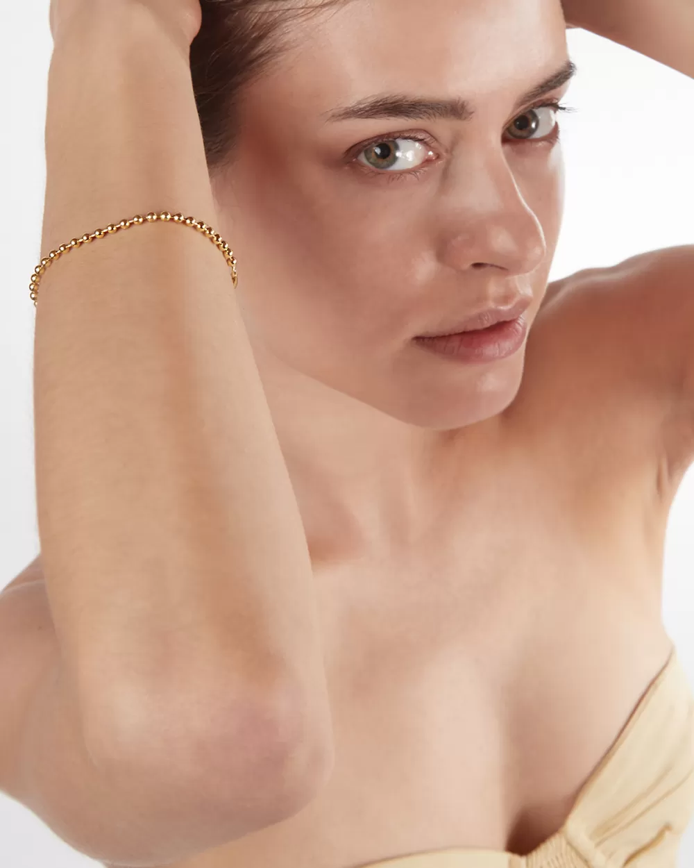 Nove25 Bracciale Sfere 300 / Oro Giallo Lucido