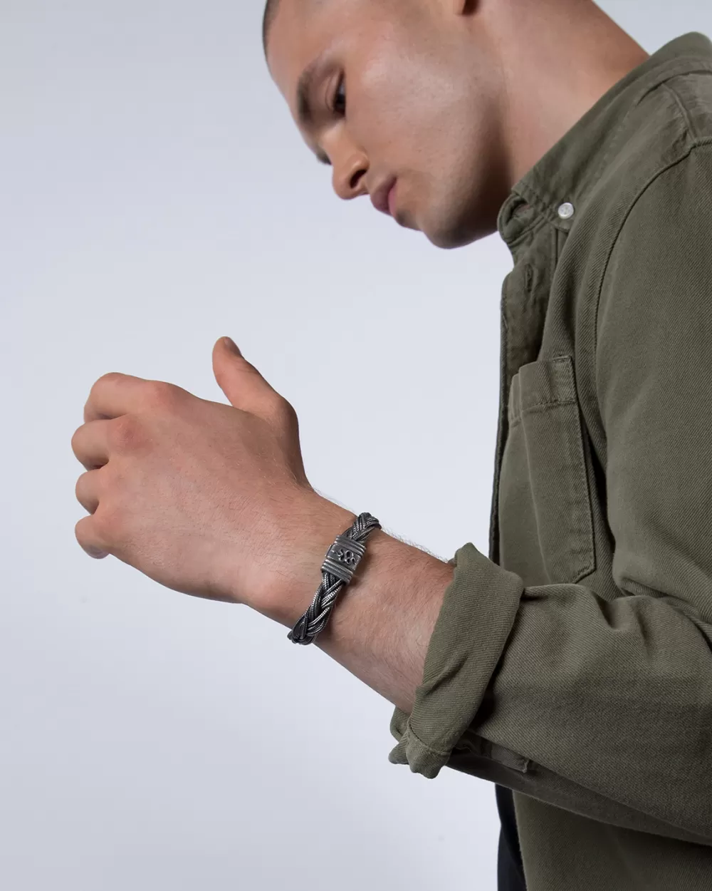 Nove25 Bracciale Treccia Serpentine