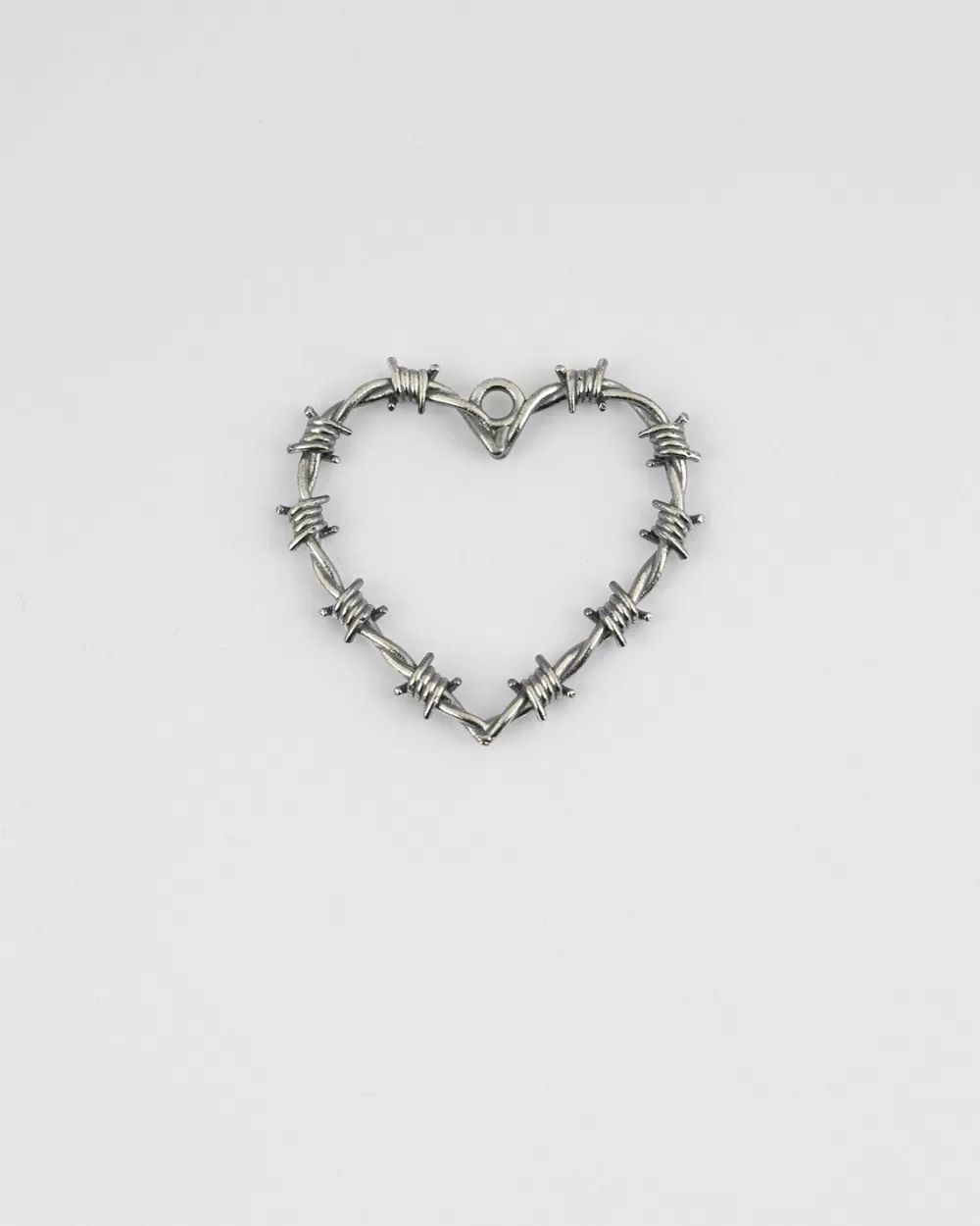 Nove25 Ciondolo Cuore Filo Spinato