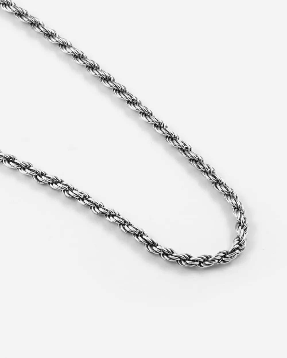 Nove25 Collana Corda 070 In Argento Con Allunghini