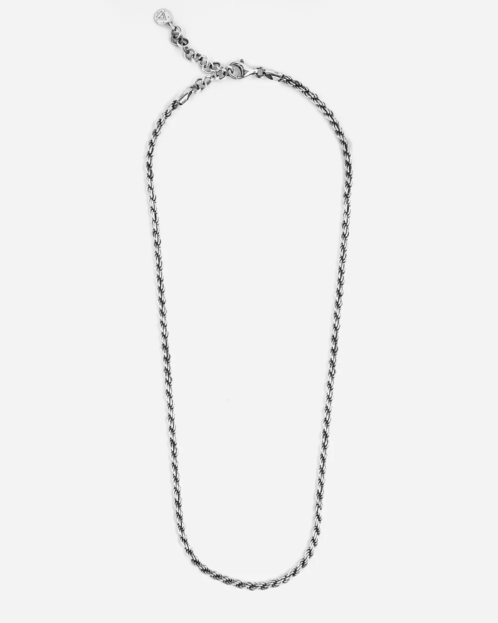 Nove25 Collana Corda 070 In Argento Con Allunghini