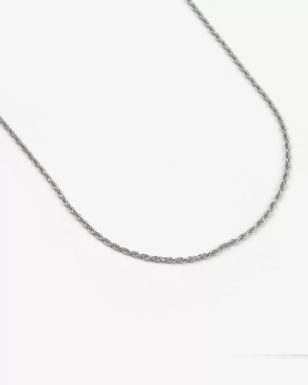 Nove25 Collana Corda Diamantata 025 In Argento Con Allunghini