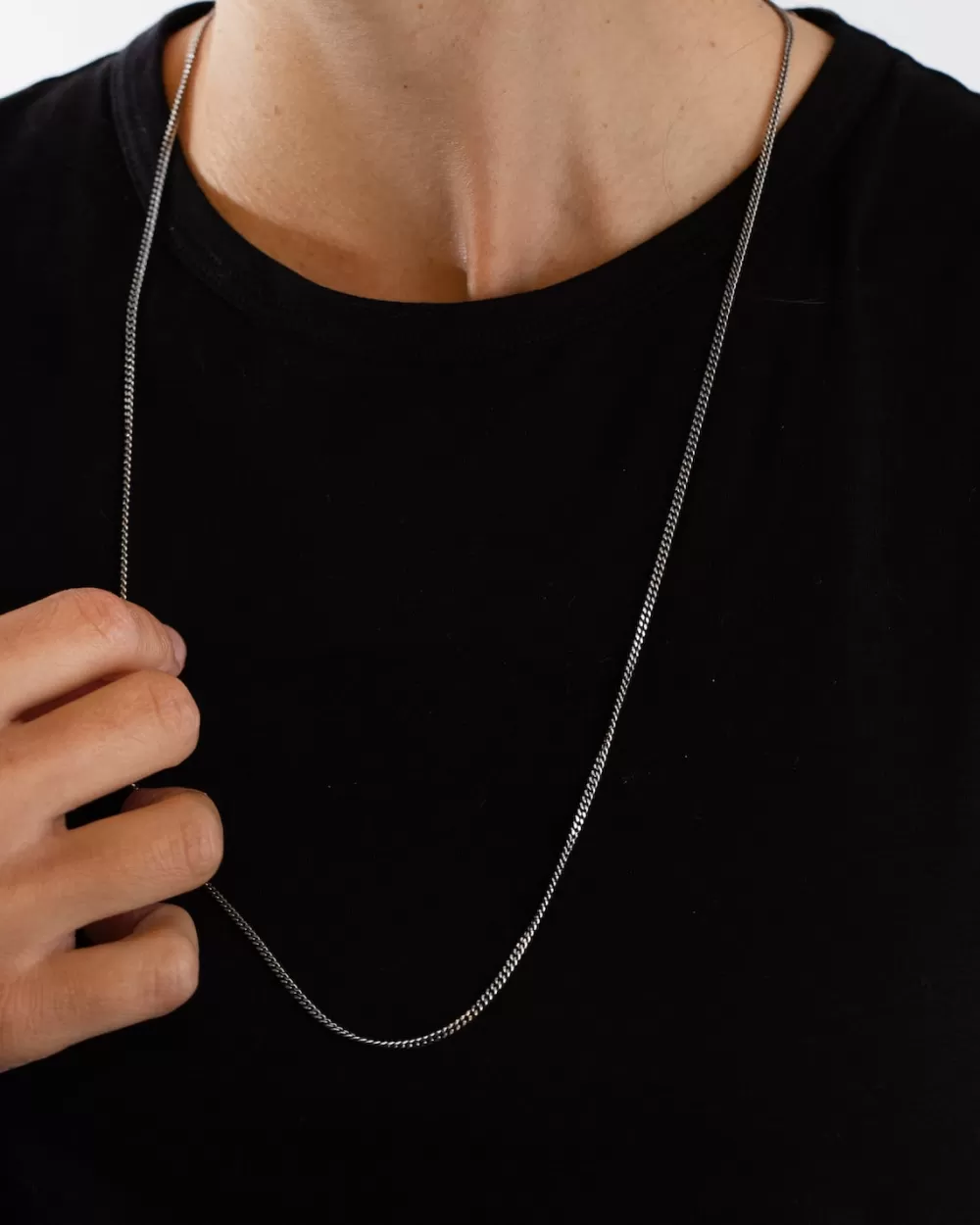 Nove25 Collana Grumetta Filo 060 In Argento