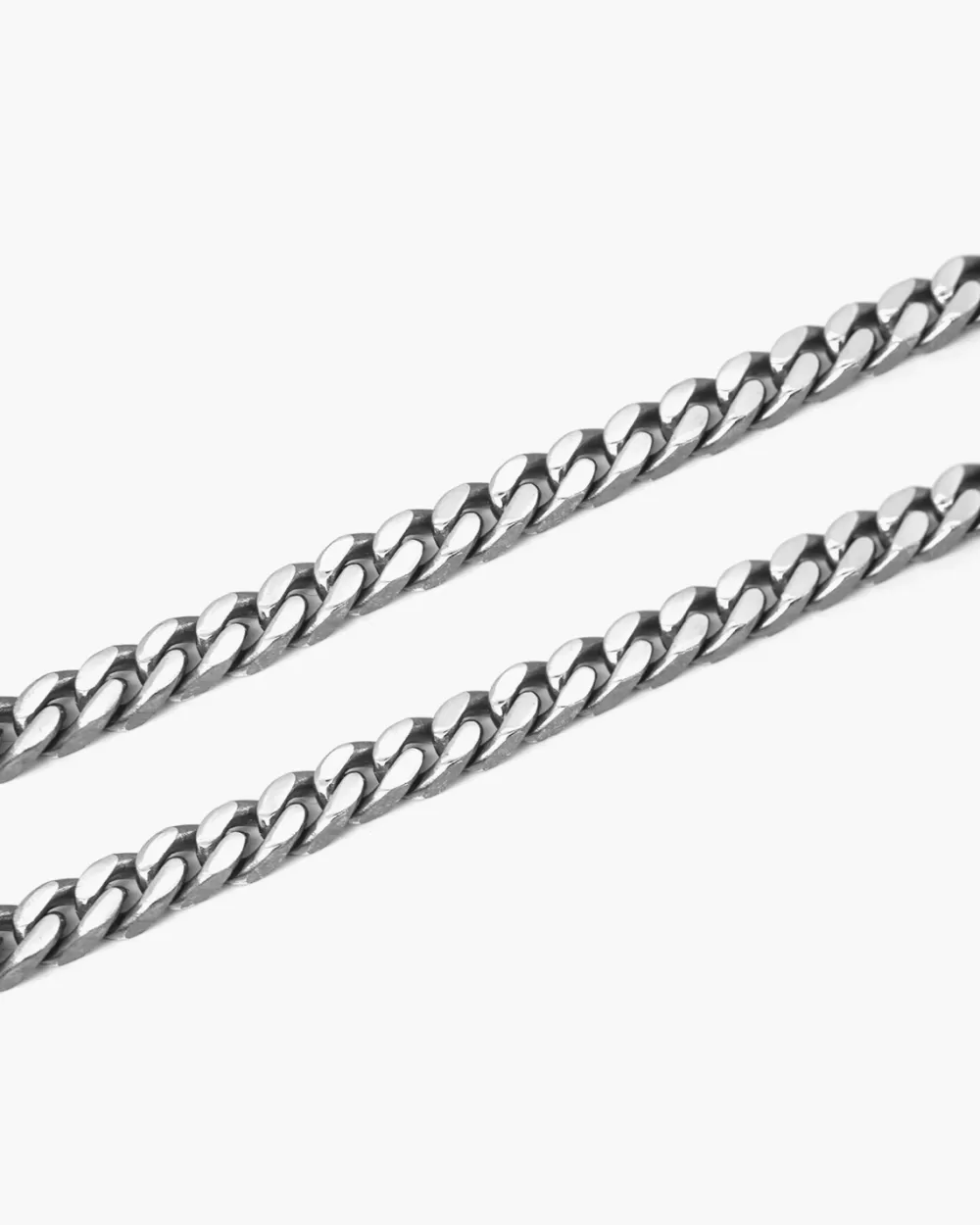 Nove25 Collana Grumetta Quadrata Filo 150 In Argento