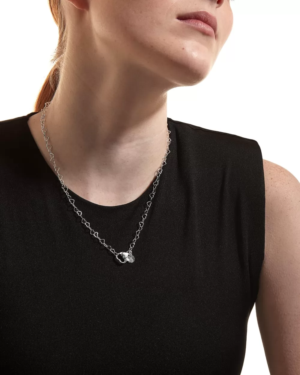 Nove25 Collana Love Con Cuori In Argento