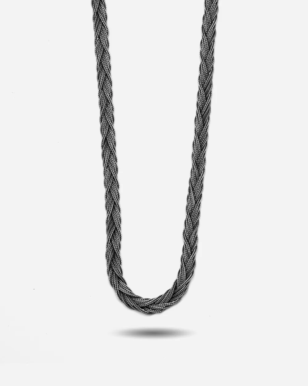 Nove25 Collana Matrix Intrecciata In Argento