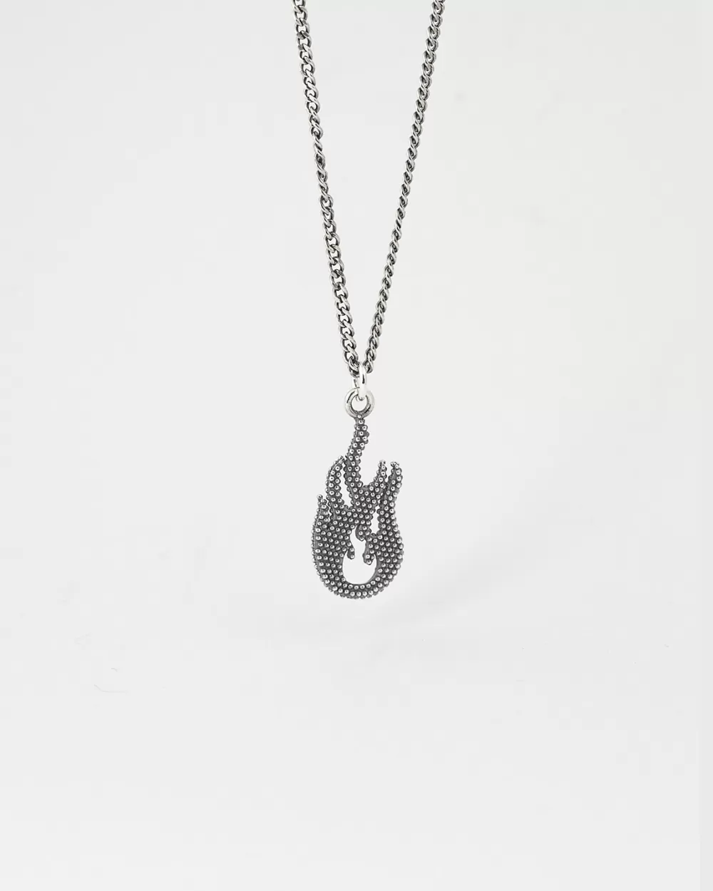 Nove25 Collana Pendente Fiamma Puntinata Vos G060 L60
