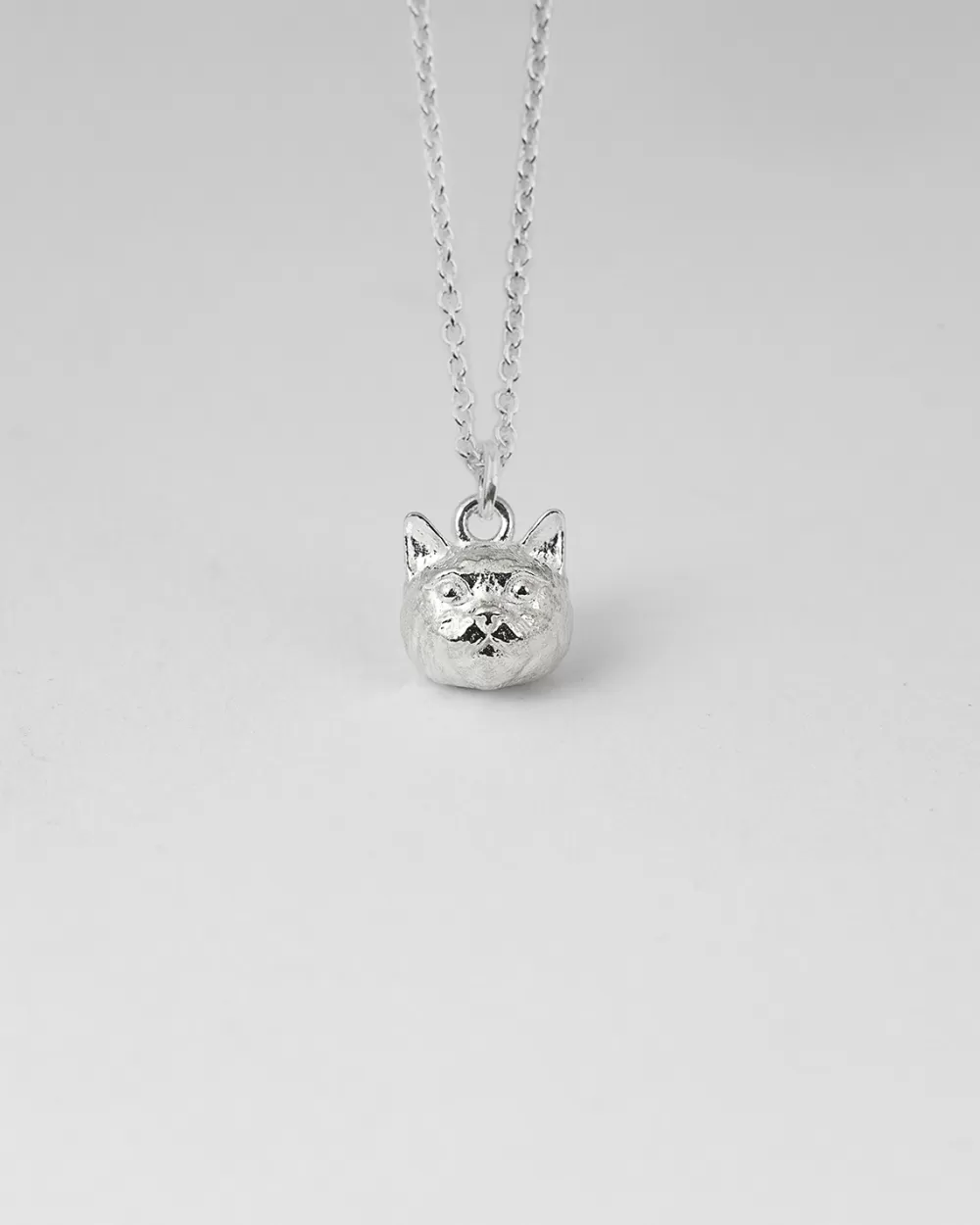 Nove25 Collana Pendente Gatto British Haircut In Argento
