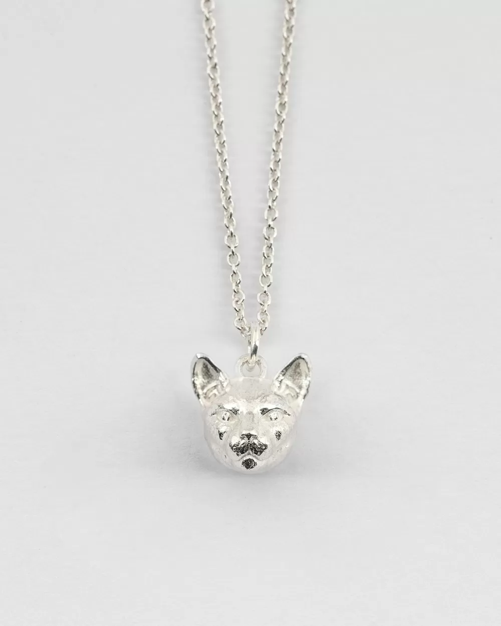 Nove25 Collana Pendente Gatto Siamese In Argento