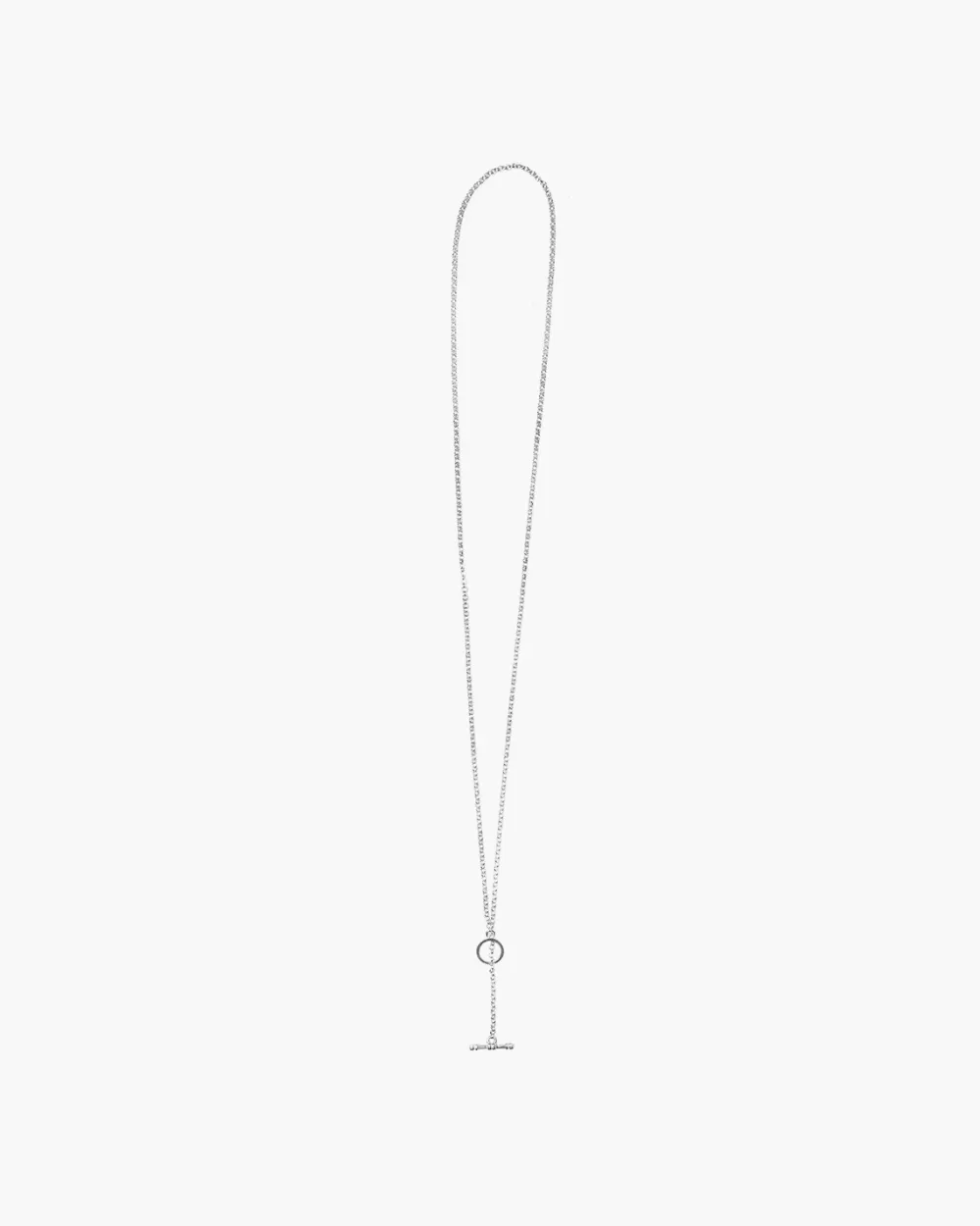 Nove25 Collana Rolo 300 Con T-Bar - 70 In Argento