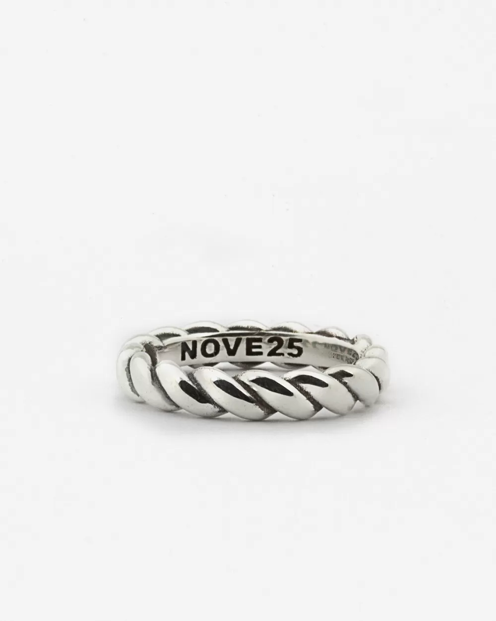 Nove25 Fedina Corda In Argento