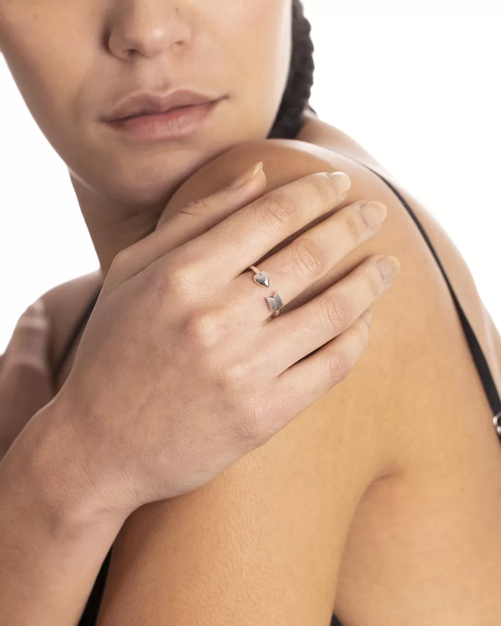 Nove25 Fedina Freccia Cupido In Argento