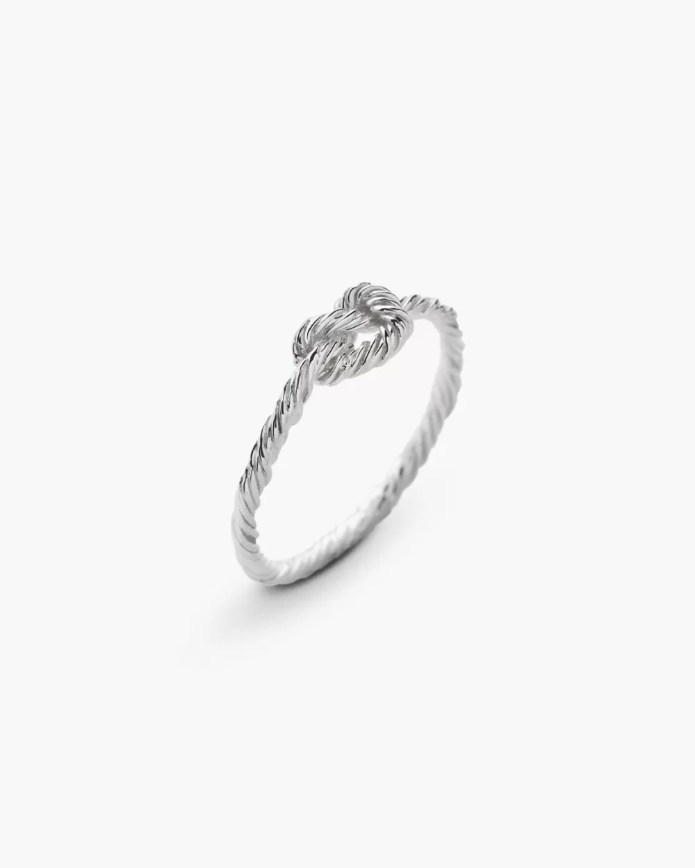 Nove25 Fedina In Argento Nodo Corda