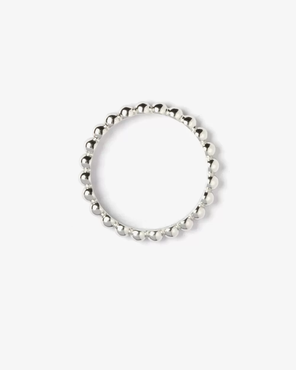 Nove25 Fedina Palline Argento