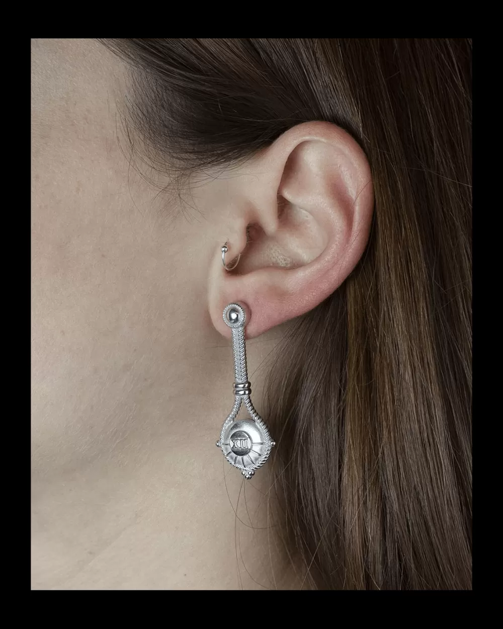 Nove25 Orecchini Coppia L'Appeso Argento