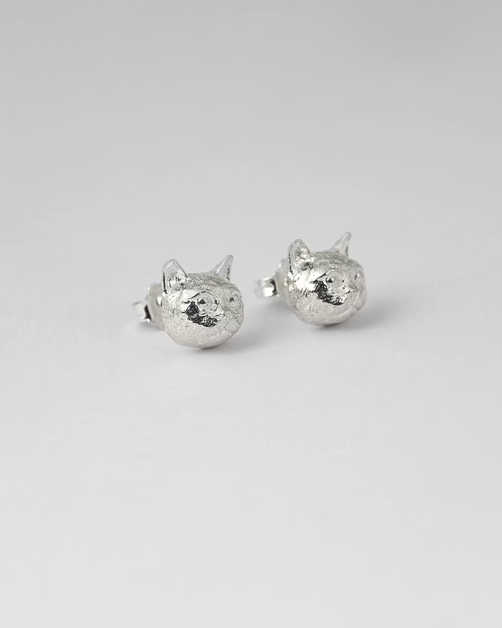 Nove25 Orecchini Gatto British Haircut In Argento