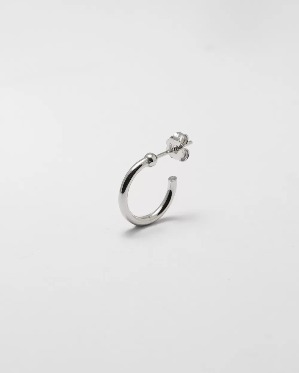 Nove25 Orecchino Alfa Piccolo In Argento