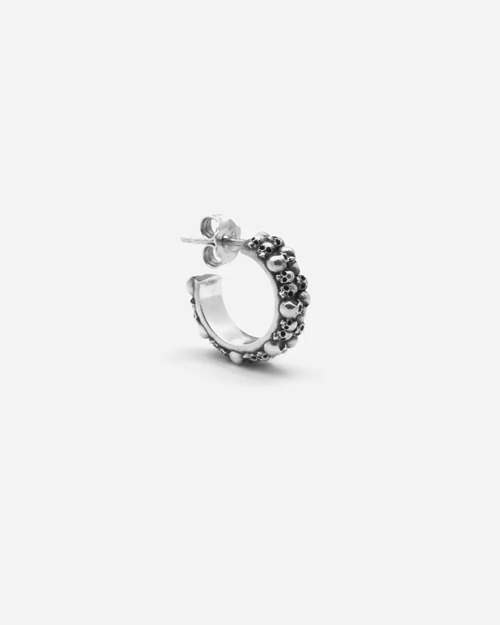 Nove25 Orecchino Carnage Con Teschi In Argento