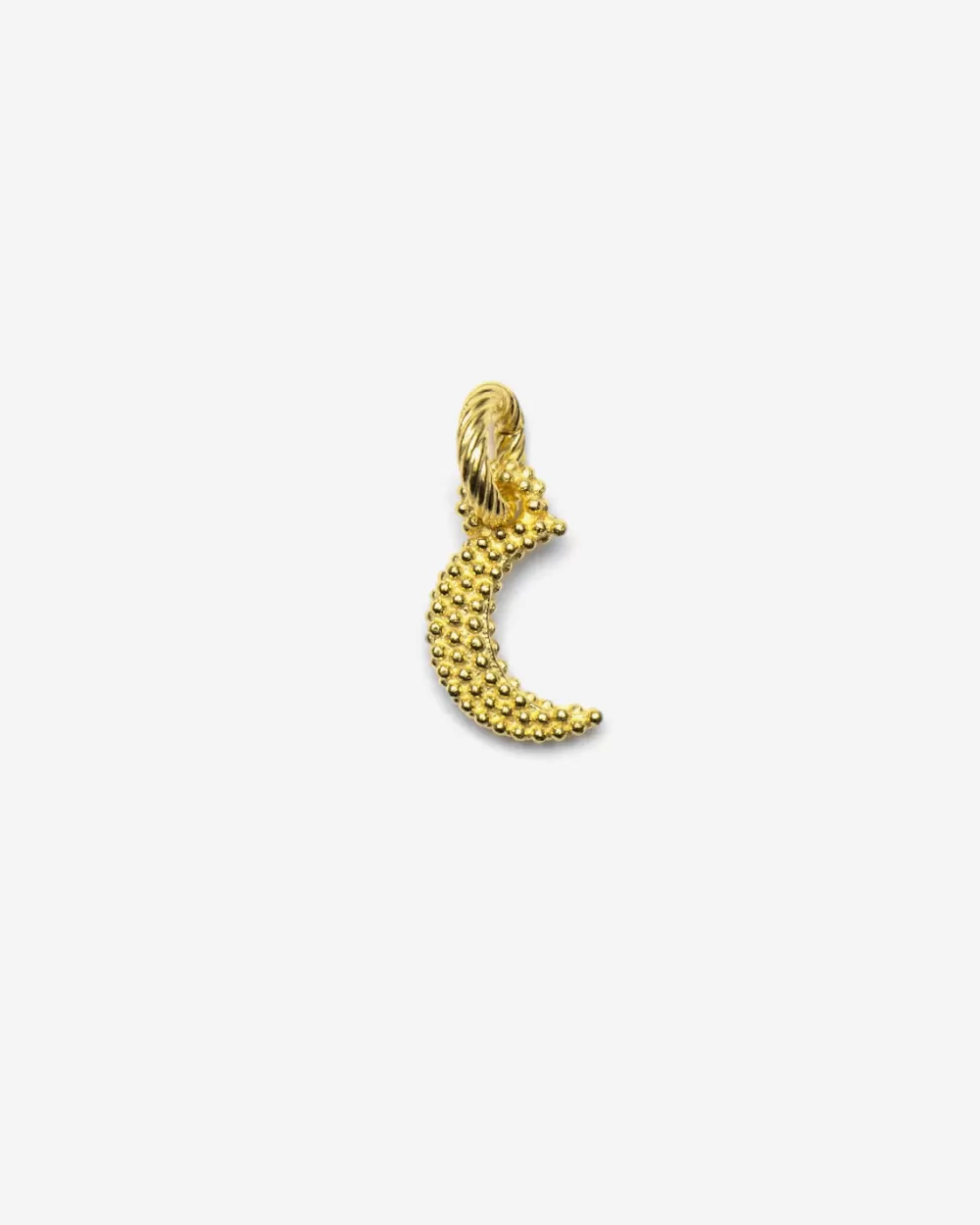 Nove25 Pendente Charm Luna Puntinata / Oro Giallo Lucido