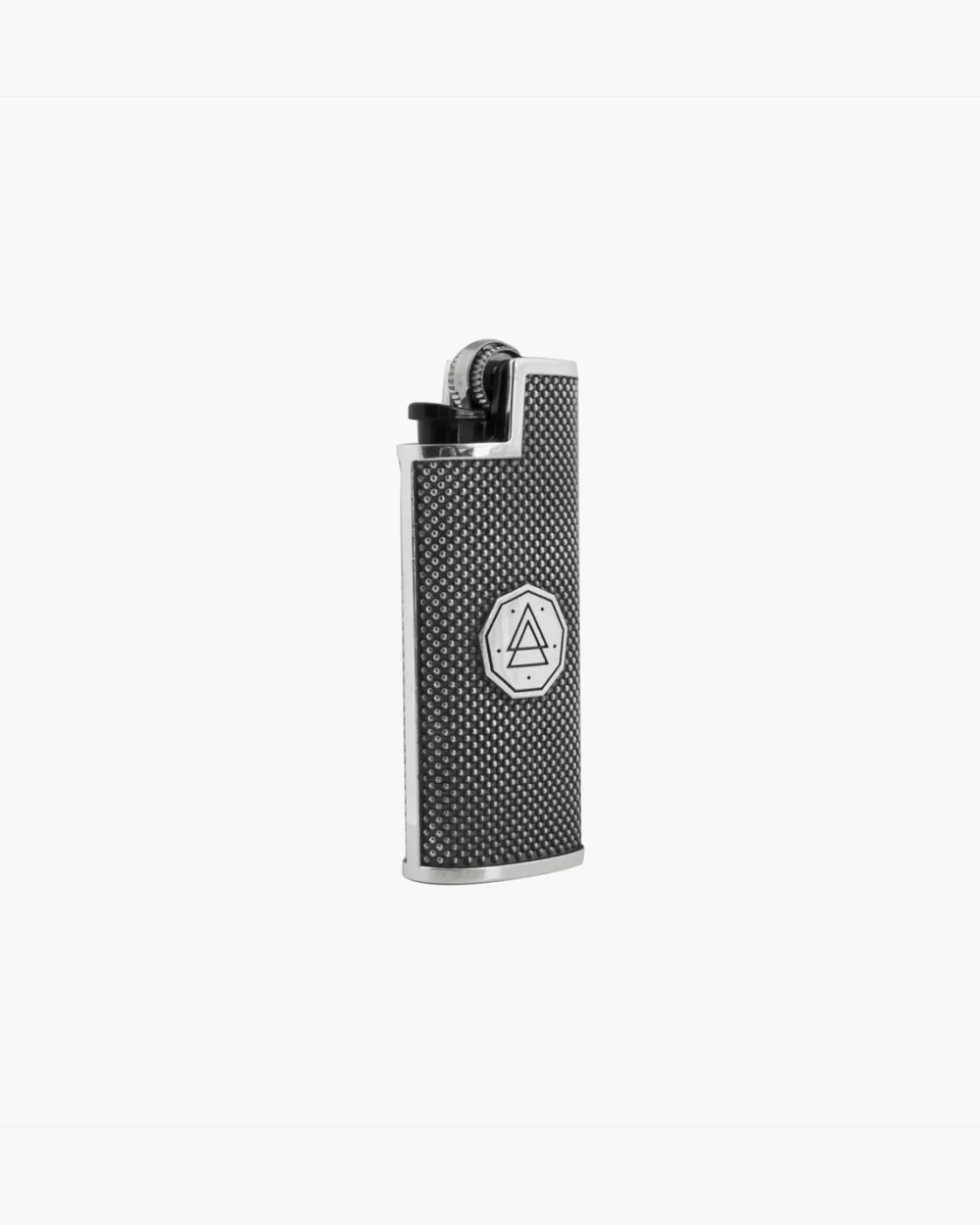 Nove25 Porta Accendino Bic Puntinato In Argento