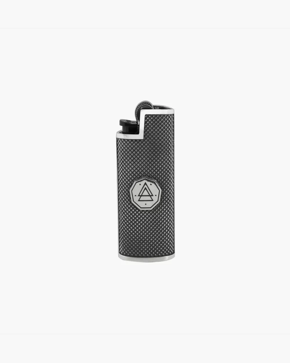 Nove25 Porta Accendino Bic Puntinato In Argento